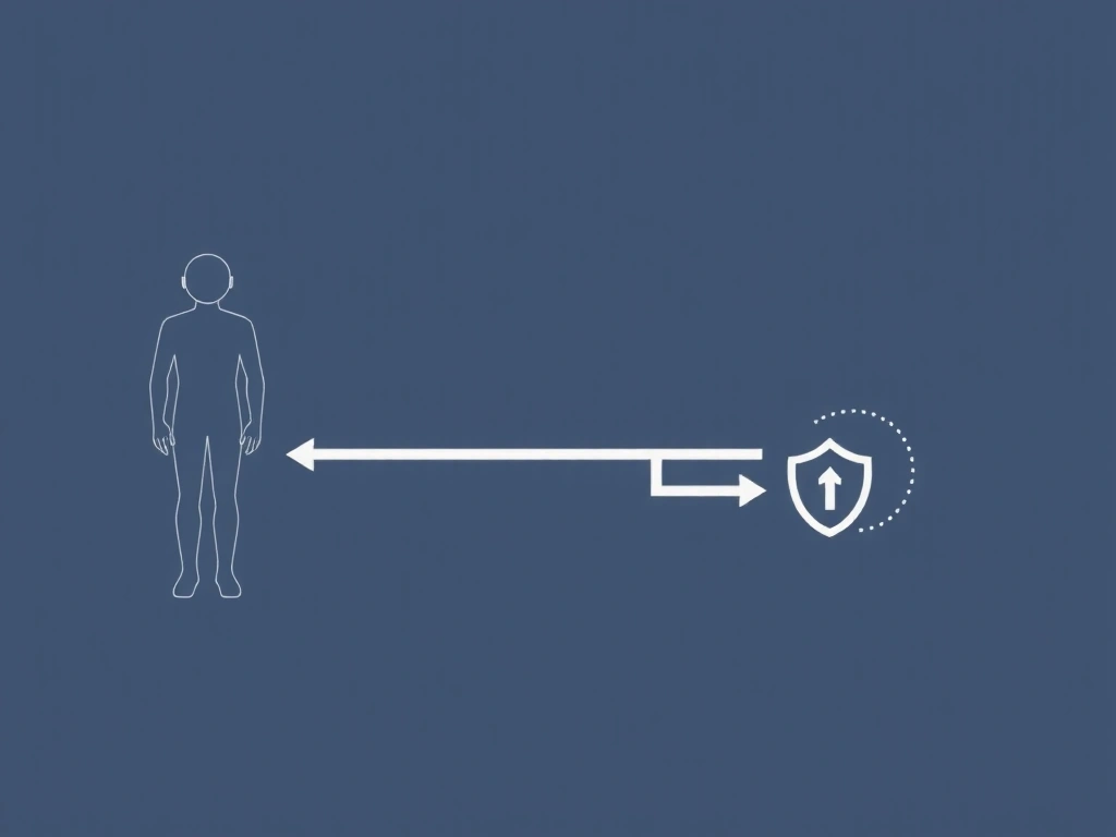 Schematische Darstellung des Datenschutzflusses